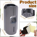 Automatic Toothpaste Dispenser 700mAh Rechargeable Electric Toothpaste Squeezer with 3 Gear Level Wall Mounted Toothbrush Holder